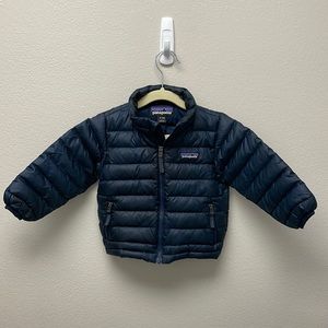 Patagonia Toddler Down Jacket, Navy 12-18mos (fits up to 2T)